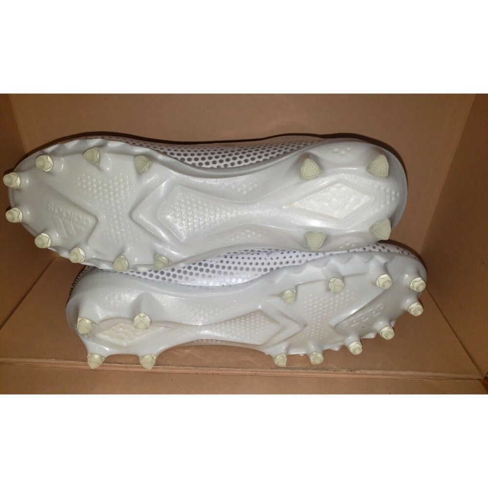 Adidas Freak Ultra 22 Primeknit Men’s Sizes White Silver Football Cleats GX5131 - Picture 11 of 11